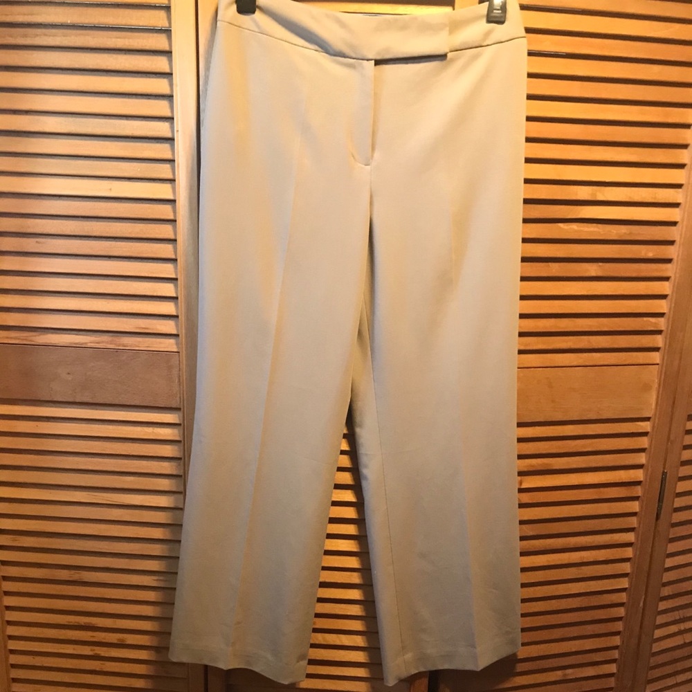 Casual Corner Annex Khaki Stretch Fit Pants